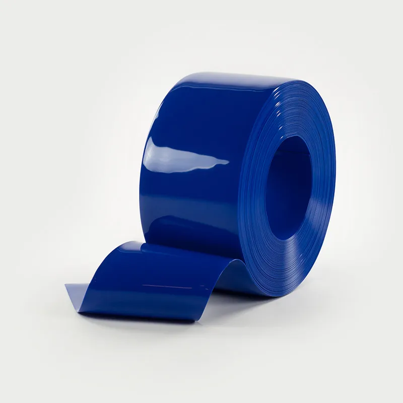 Amostra de bobina de PVC Azul Opaco - RP PLASS