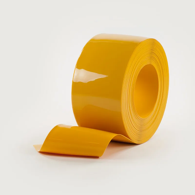 Amostra de bobina de PVC Laranja Opaco - RP PLASS