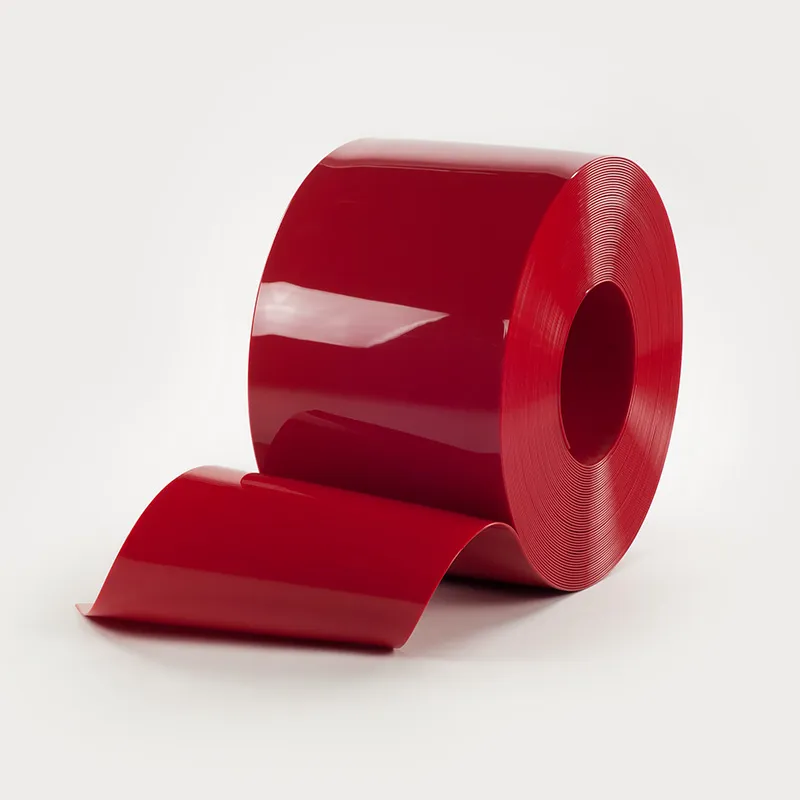 Amostra de bobina de PVC Vermelho Opaco - RP PLASS