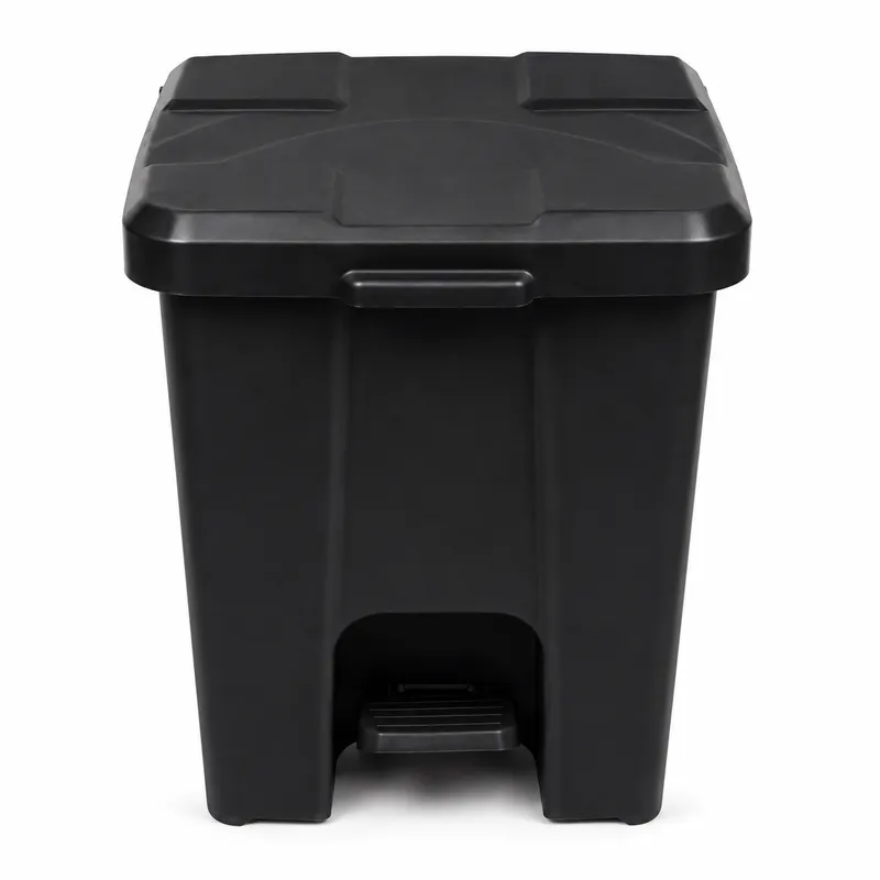 Cesto Quadrado com Pedal 25 Litros para coleta de resíduos