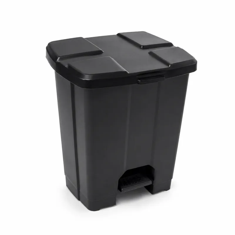 Cesto Quadrado com Pedal 30 Litros para coleta de resíduos