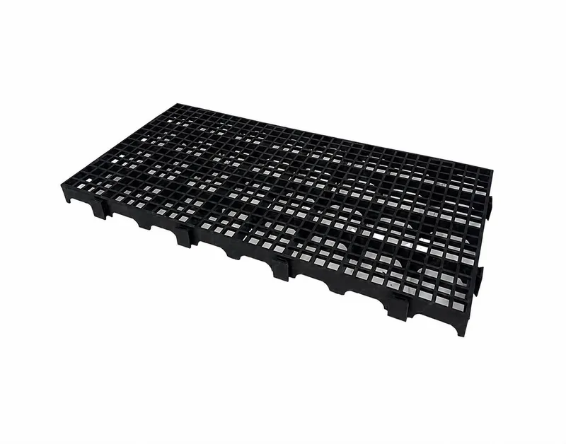Piso plástico modular preto RP